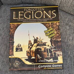 Forgotten Legions: Designer Signature Edition (open, unpunched) Compass Games
